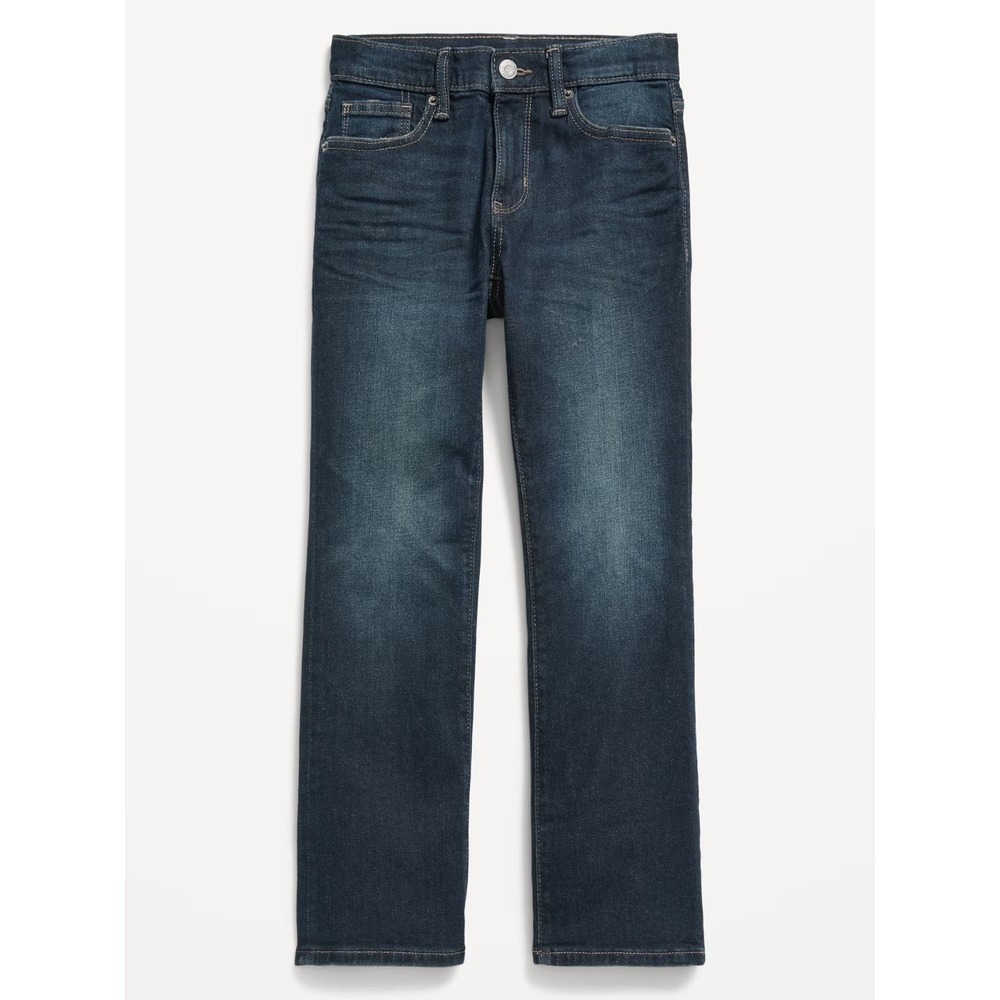 Old Navy Boy's Built-In Flex‎ Boot-Cut Jeans - Dark Wash #543030 - Size 14